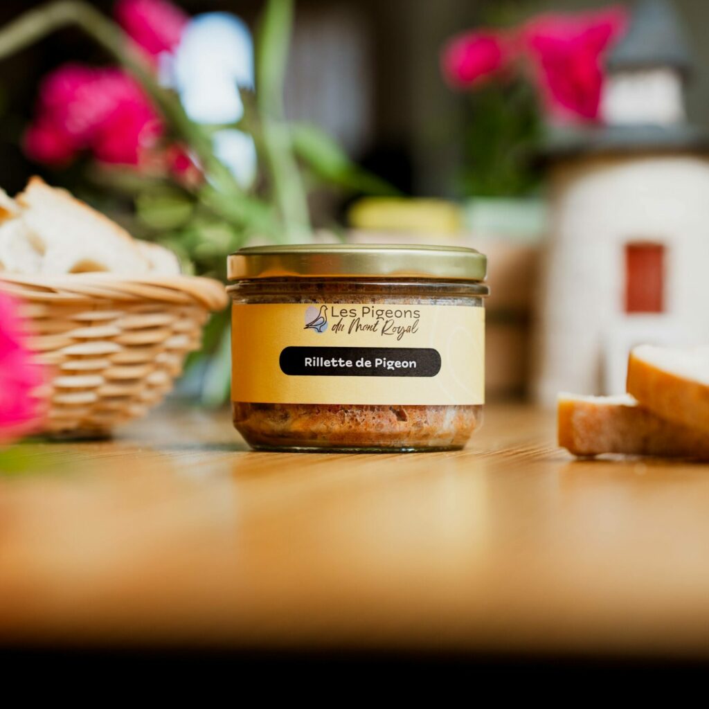Rillette de pigeonneau