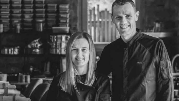 Chefs Thomas et Anne Cabrol