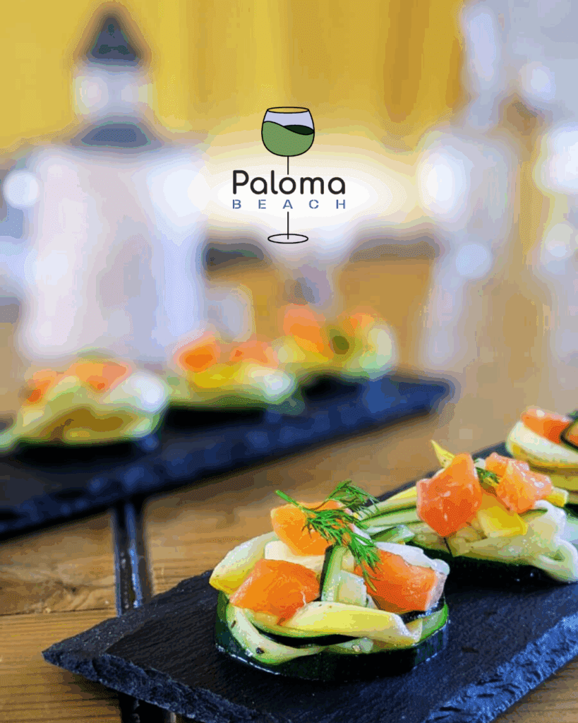 bouchée truite en gravlax